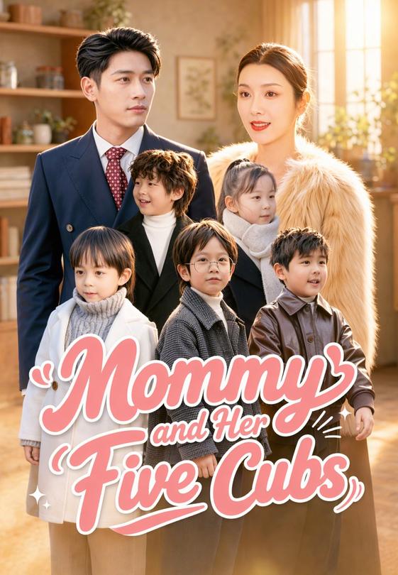 Mommy and Her Five Cubs