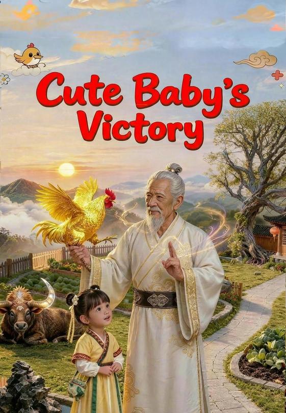 Cute Baby’s Victory