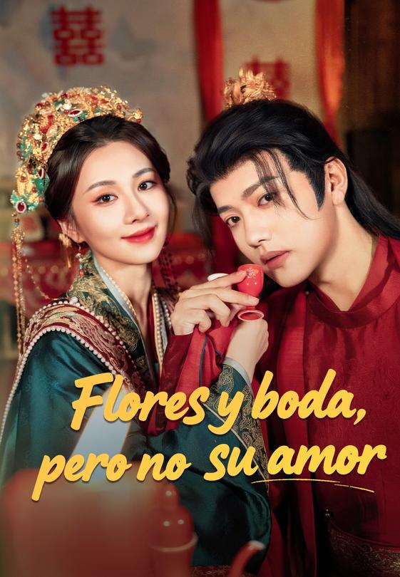 (Doblado)Flores y boda, pero no su amor