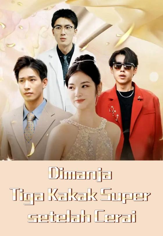 Dimanja Tiga Kakak Super setelah Cerai